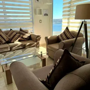 Venta Departamento 2D2B Amoblado Vista al Mar La Herradura — vista 1