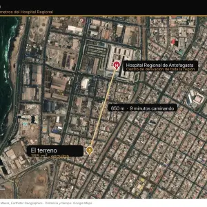 Venta Terreno Esquina 185 m² - Sector Norte, Antofagasta — vista 2