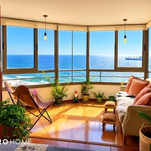 Arriendo Depto 3D2B Vista al Mar - Sector Sur, Antofagasta — vista 1