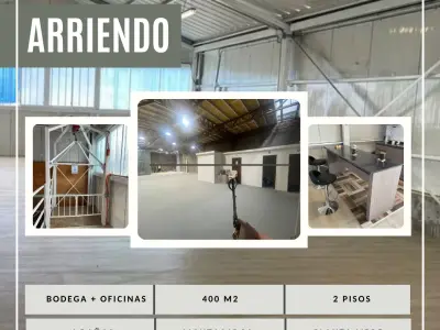 Arriendo Bodega Industrial 320 m² + Oficinas - Antofagasta, Antofagasta